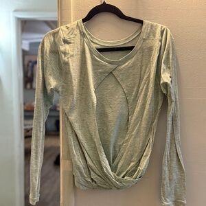 Light open back long sleeve lululemon